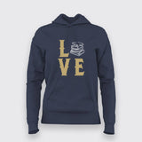 LOVE BOOKS Hoodies For Women