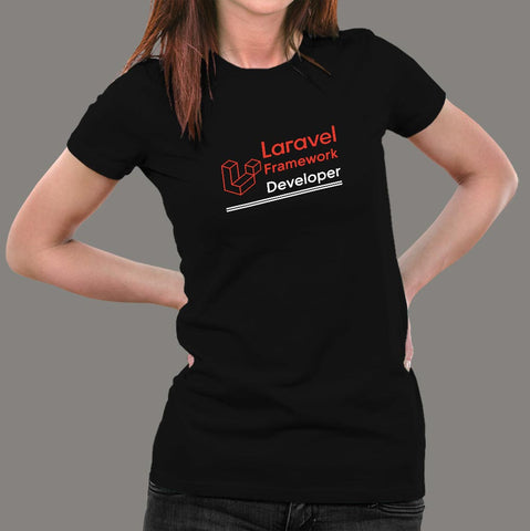 PHP Laravel Framework Developer Women’s Profession T-Shirt Online India