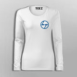 Larsen And Toubro Fullsleeve T-Shirt For Women Online