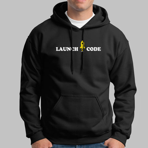Launch Code Funny Coder Hoodies For Men Online India