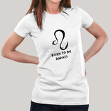 Bold Leo Zodiac Sign Cotton T-Shirt for the Brave