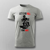 Let's Go Kill Some Bugs Motorcycle T-Shirt For Men