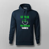 Lettuce The Taste Of Sadness Funny Vegetarian T-Shirt For Men