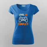 Level 30 Complete Video Gamer T-Shirt For Women