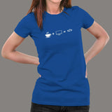 Life of A Coder Funny Programmer T-Shirt For Women