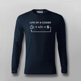 Life Of Coder Coding T-shirt For Men