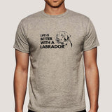 Life Is Better With A Labrador Men's T-shirt