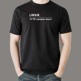 Linux For IQ's Greater Than 8 Men's T-Shirt