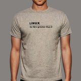 Linux For IQ's Greater Than 8 Men's T-Shirt