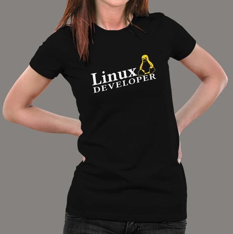 Linux Developer Women’s Profession T-Shirt Online India
