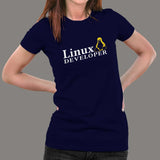 Linux Developer Women’s Profession T-Shirt India