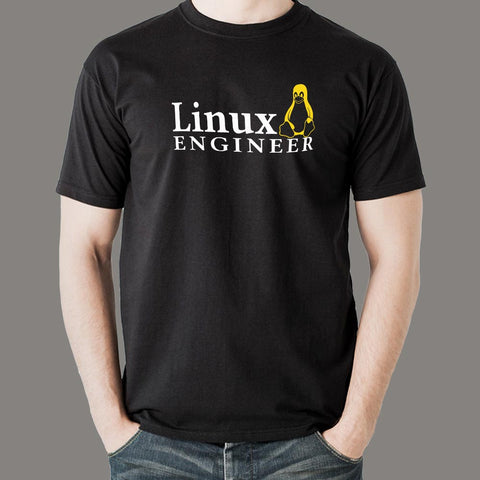 Linux Engineer Men’s Profession T-Shirt Online India