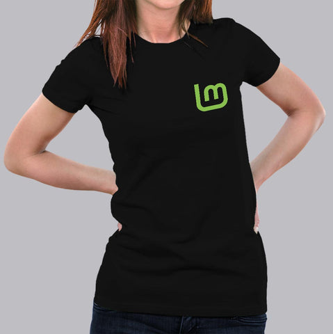 Linux Mint Women's T-Shirt Online India