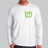 Linux Mint Men's Full Sleeve T-Shirt India