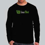 Linux Mint Full Sleeve T-Shirt For Men Online India
