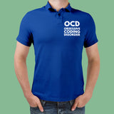 Obsessive Coding Disorder Geeky Polo T-Shirt For Men Online