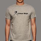 Unleash Your Inner Linux Ninja Men's Cotton Tee - Grab Yours