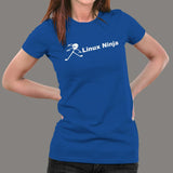 Linux Ninja T-Shirt For Women