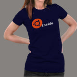 Ubuntu Linux Inside Women's T-Shirt - Open Source Style