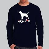 Live Lab Love Cute Labrador Retriever T-Shirt For Men