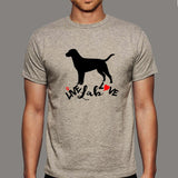 Live Lab Love Cute Labrador Retriever T-Shirt For Men