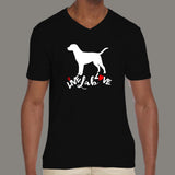 Live Lab Love Cute Labrador Retriever T-Shirt For Men