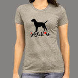 Live Lab Love Cute Labrador Retriever T-Shirt For Women