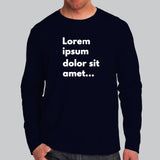 Lorem Ipsum Dolor Sit Amet T-Shirt For Men