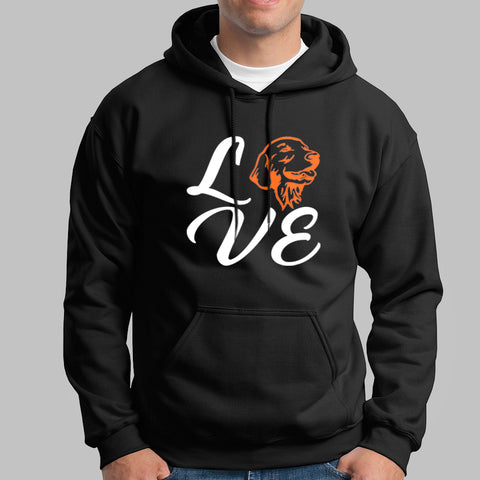 Love Golden Retriever Hoodies For Men Online India
