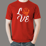 Love Golden Retriever T-Shirt For Men