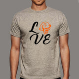 Love Golden Retriever T-Shirt For Men