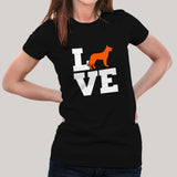 Love Shepherd T-Shirt For Women Online India