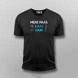 MERE PAAS ILAJ HAIN Hindi T-shirt V-neck For Men  Online India