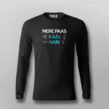 MERE PAAS ILAJ HAIN Hindi T-shirt Full Sleeve For Men  Online Teez