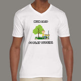 Mum Said Go Play Outside Men's Gaming v neck T-shirt online india