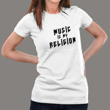 Music Is My Religion Women's T-Shirt