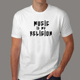 Music Is My Religion Men's T-Shirt