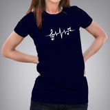 Music Pulse T-Shirt For Women 