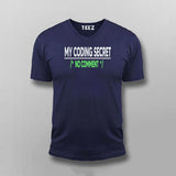 My Coding Secret? 'No Comment' Developer Tee