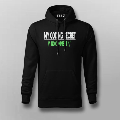 My Coding Secret Hoodies For Men online india