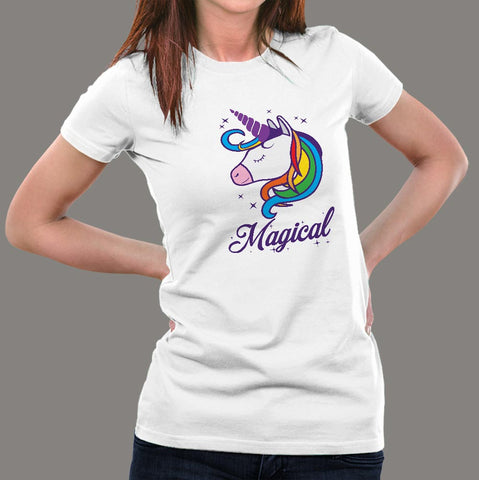 Unicorn Magical T-Shirt For Women online india