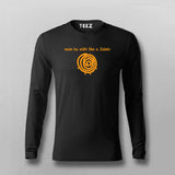 Main Hu Sidhi Like A Jalebi Hindi T-shirt For Men