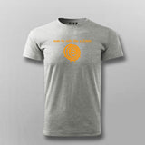 Main Hu Sidhi Like A Jalebi Hindi T-shirt For Men