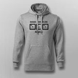 Make America Think Again Funny Chemistry Periodic Hoodie For Men Online India