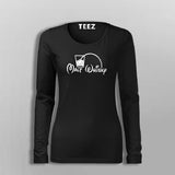 Malt Whiskey Fullsleeve T-Shirt For Women Online India
