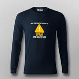 Delete Negative Thoughts SPAM T-Shirt