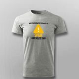 Delete Negative Thoughts SPAM T-Shirt