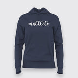Mathlete Mathematician Hoodies For Women