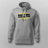 May The Mass Times Acceleration Be With You Funny Science Hoodies For Men