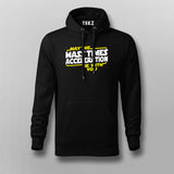 May The Mass Times Acceleration Be With You Funny Science Hoodies For Men Online India